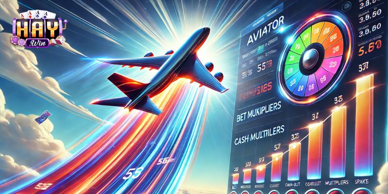 Aviator có các phần thưởng khủng thông qua hệ số nhân cực cao